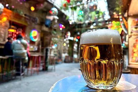 Budapest Ruin Bars Evening Walking Tour with Drinks & Street Food