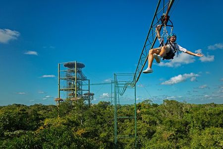 Cancun Extreme Zipline Canopy Tour