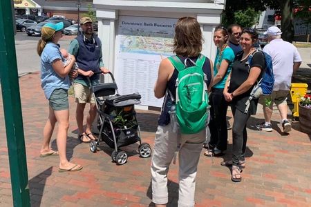 Downtown Bath, Maine and The City of Ships Walking Tour