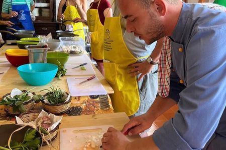 COOKING CLASS in Taormina at Chef Massimo HOUSE!! 
