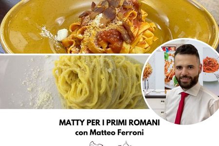 Roman Pasta Making Class Carbonara, Amatriciana, Cacio and pepe