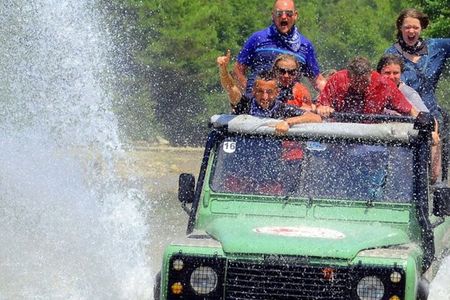Marmaris Jeep Safari Tour With Waterfall and Water Fights