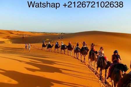 Enjoy 1 night Merzouga Drums Camel sunset sunrise Quad Sunboard