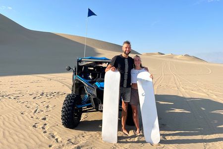 ICA: UTV & Sandboard Private in Huacachina