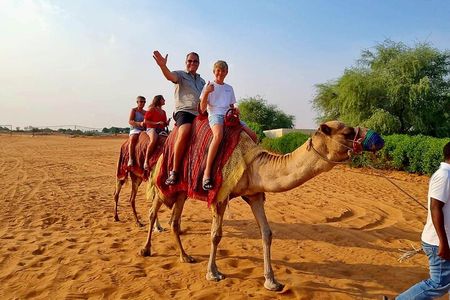 Camel Ride Safari in Red Dunes