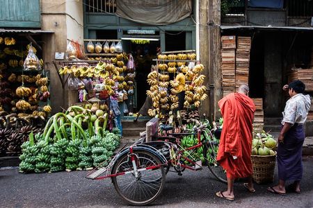 Walking Tour in Downtown Yangon