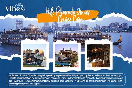 Nile Pharaoh Dinner Cruise Cairo