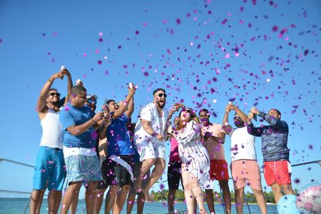 Private Catamaran Cruise, with slide Open Bar, Coast Tour