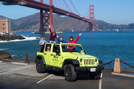 San Francisco City Tour Open-air Jeep