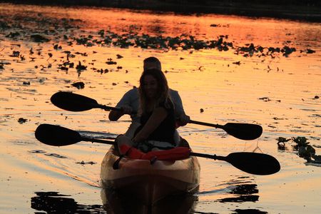 90-Minute Sunset paddle at Secret Lake Guided Kayak Tour in Casselberry 