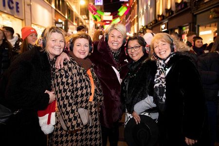 Christmas 2025 London Boogie Shoes Silent Disco Walking Tour