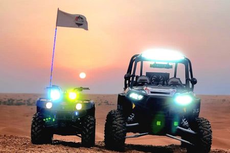 Dubai Dunes Safari With Quad Bike, Camel Ride, BBQ Dinner & Live Shows