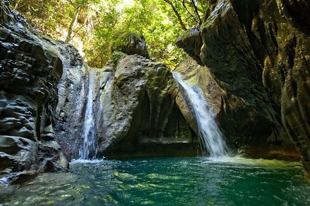 Excursions 27 Charcos waterfall Puerto Plata Jesus and Jhensy tour 