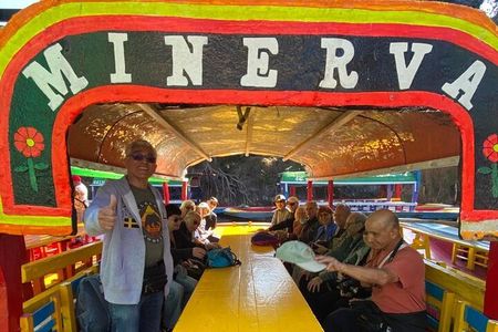 Xochimilco floating gardens, Coyoacan and UNAM murals