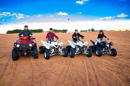 Quad bike with Morning Desert Safari