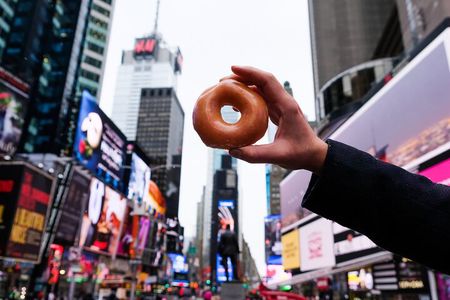 Times Square Donut Adventure and Walking Food Tour (Small Group)
