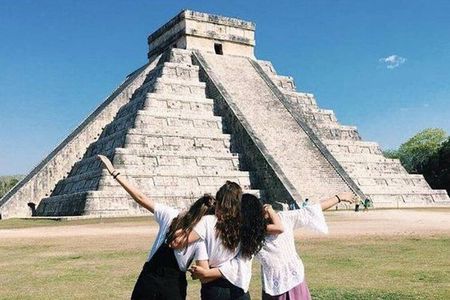  Chichen Itza Cenote Ikkil & Hubiku & Valladolid from cancun