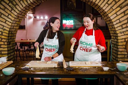 2-in-1 Pasta & Tiramisu Cooking Masterclass in Rome