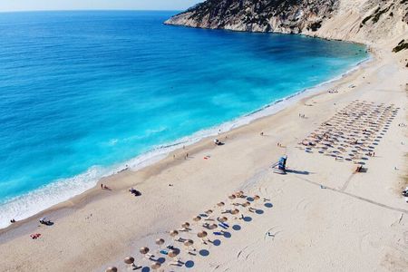 Half-Day Private Tour Melissani, Drogarati & Myrtos Beach