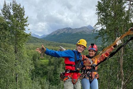 Canopy Zipline Tour in Mat Su Valley