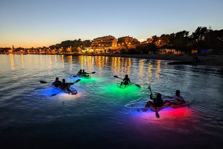 Transparent Kayak Glow Tour in Split