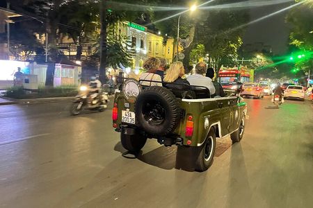 Saigon By Night Open Air Jeep Street Food Tour Experience