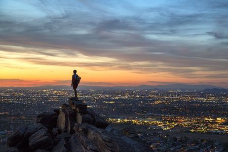 Guided 2 Hour Sunset/Night or Sunrise Hike at Piestewa Peak 