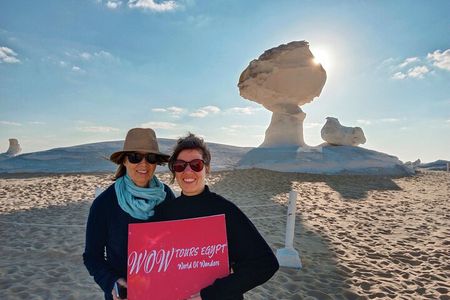 2 Days Safari Camping Bahariya Oasis, Black and White Desert