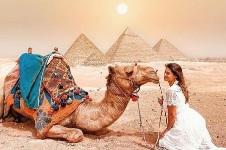 Pyramids of Giza And Cairo Tour By Bus from Sharm 