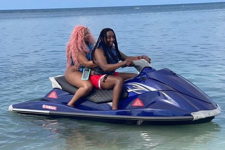 Blue Water Jet Ski and Margaritaville day vibes.