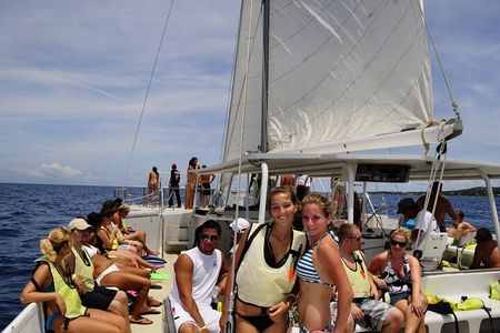 Catamaran Cruise, Open Bar, Food and Snorkeling