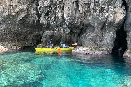 Rhodes Sea Kayaking Adventure small groups incl.Transfer & snack