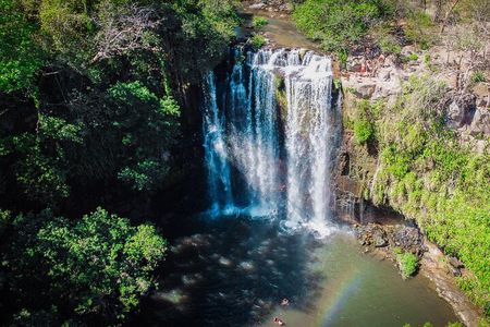 Private Full Day Local Waterfalls Experience in Curubande