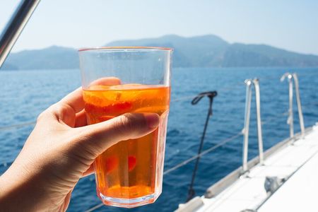 Private boat tour with aperitif at Scala Dei Turchi