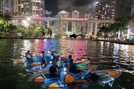 LED Light Kayak Miami City Lights Tour