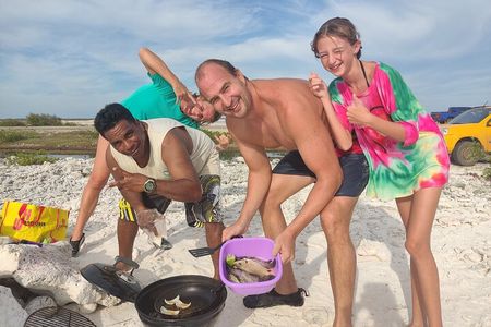 Snorkeling and Grilling Fresh Fish at Donkey Beach