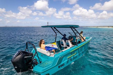 Private Half day REVOLVE Boat & Snorkeling tour in Bonaire