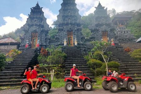 Mount Batur ATV Quad Bike with Natural Hot Spring and Lunch
