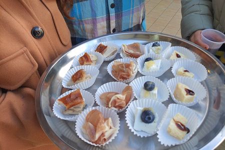Vatican Food and Wine Tasting Tour next to the Sistine Chapel