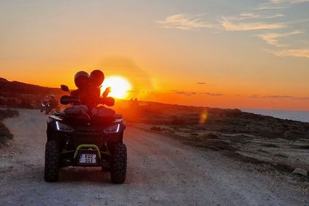 All Inclusive Blue Lagoon & Sunset Quad Tour in Gozo 
