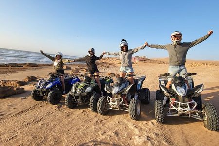 Agadir Quad Biking Adventure in Sand Dune and Beach