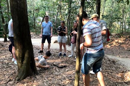 The Private Tour to Cu Chi Tunnels from HCM city