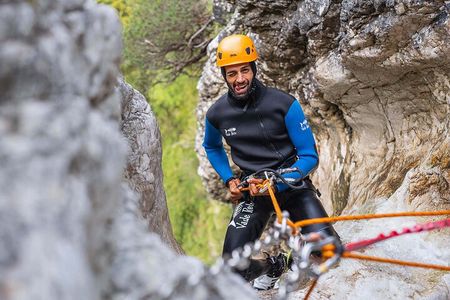 Canyoning Adventure Activity in Fratarica, Soca Valley 