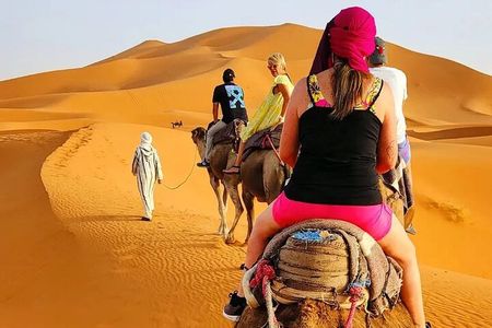 4 Days private desert tour from Marrakech to Merzouga 