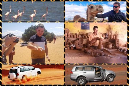 SMALL SAHARA & SILVER CITY- MASSA & TIZNIT IN 4x4 WITH LUNCH IN BERBER STYLE