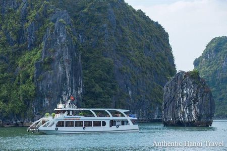 Alova Premium Cruise Halong Deluxe Day Tour with Transfer & Meal