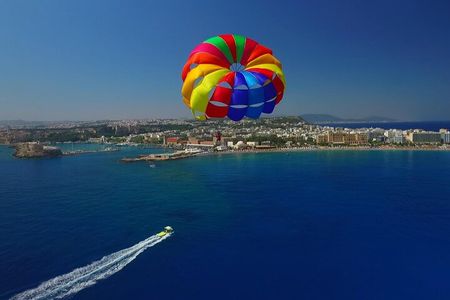 Private Parasailing at Rhodes Elli Beach