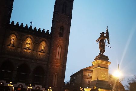 Private Guided Evening Old Montreal Walking Tour with Ruby Roy