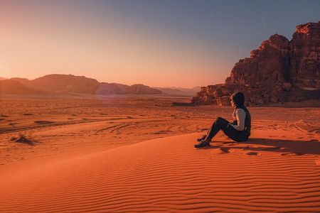 Petra & Wadi Rum Glamping 2-Day Tour from Tel Aviv + Flights