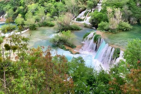 Krka Waterfalls & Wine and Cheese Tasting Tour from Split